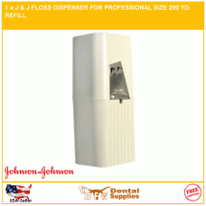 1 x J & J FLOSS DISPENSER FOR PROFESSIONAL SIZE 200 YD. REFILL